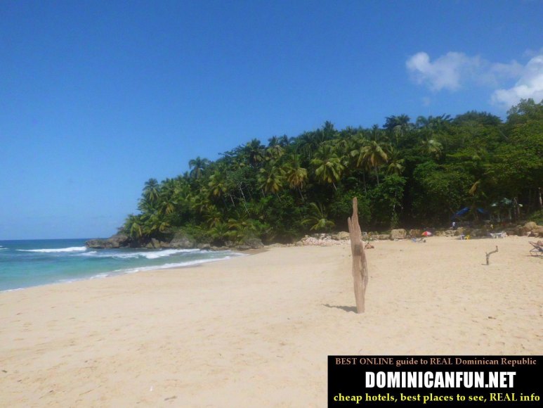Playa grande near Rio San Juan, Dominican Republic