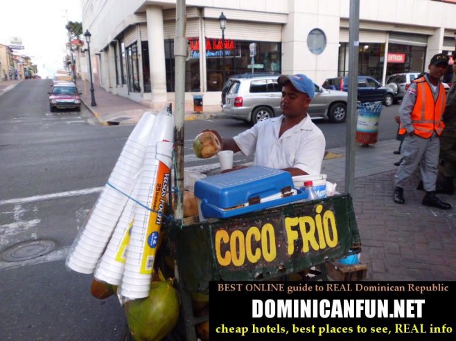 dominican street vendor