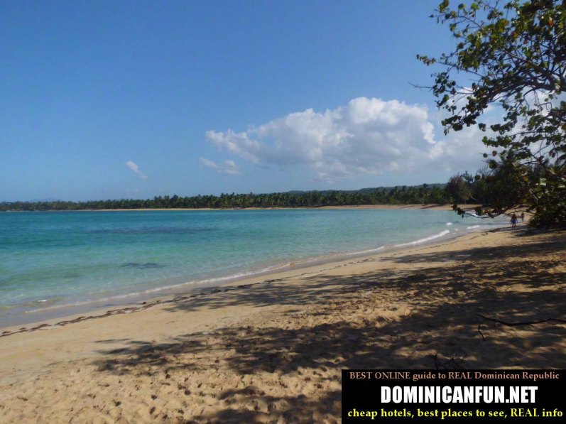 beach in Las Terrenas, Dominican Republic