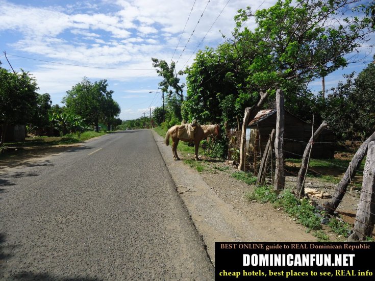 the road San Juan - Sabaneta
